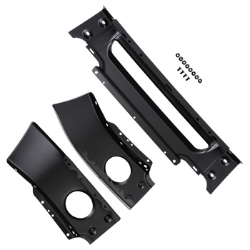 Front Bumper Face Bar fit for Ford F150 2006-2008 FO1002401 Steel W/ Fog Holes