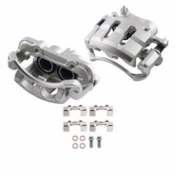Rear Disc Brake Calipers Set fit for Nissan Frontier Pickup D21 with Bracket 19B1672