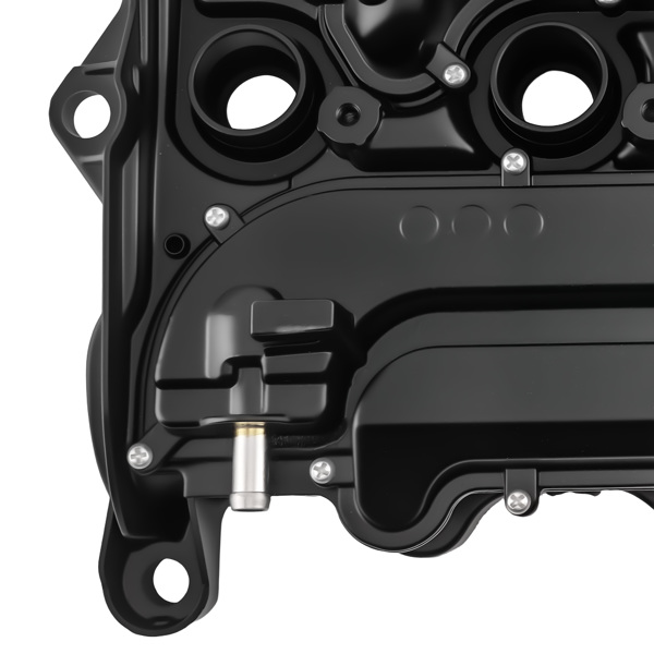 Black Aluminum Valve Cover fit for Honda Civic 1.5L 2016-2024 123105AAA01 w/Gasket-3