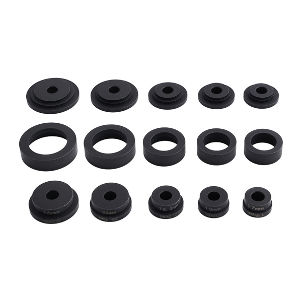 17PC Parking Sensor Hole Cutter Set 17mm-32mm Driver Assist Sensor Install Tool-3