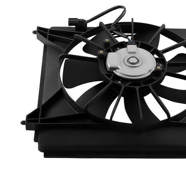 2PCS AC Condenser Radiator Cooling Motor Fan fit for Honda Accord Touring 2013-17-1