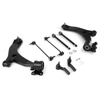 Suspension Front Lower Control Arms Tie Rods Sway Bars fit for Mazda 3 2004-2009