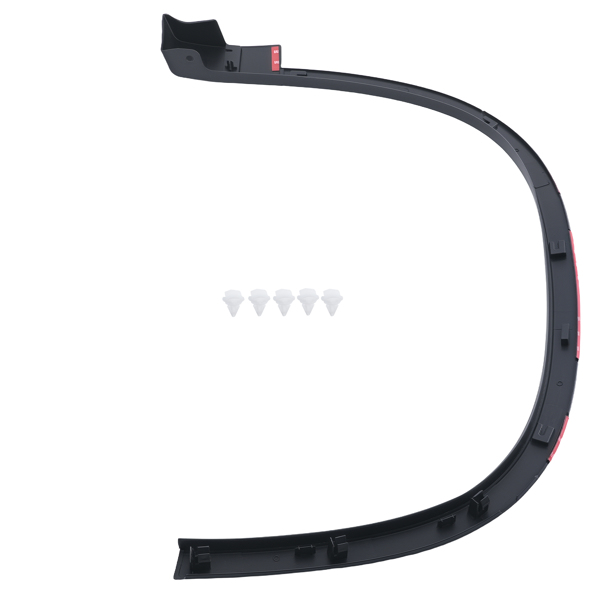 Fender Arch Molding Trim fit for Volkswagen Tiguan 2012-2017 Front Left Black-6