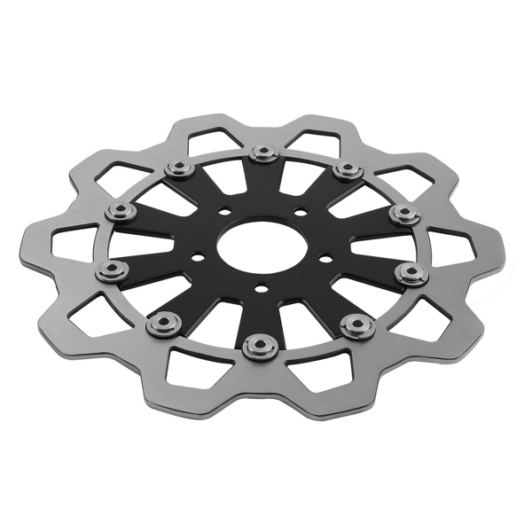 11.8 inch Front Brake System fit for Harley-Davidson Trike Touring 2009-2019 Black-2