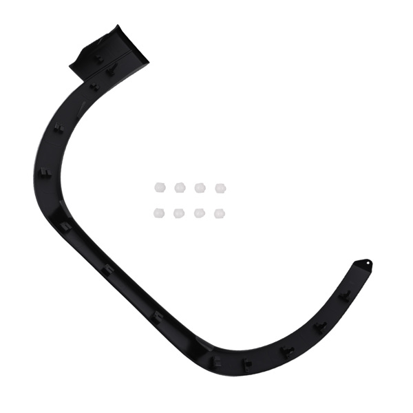 Fender Flare Right Front fit for Volkswagen Atlas 2018-2021 Black Plastic-6