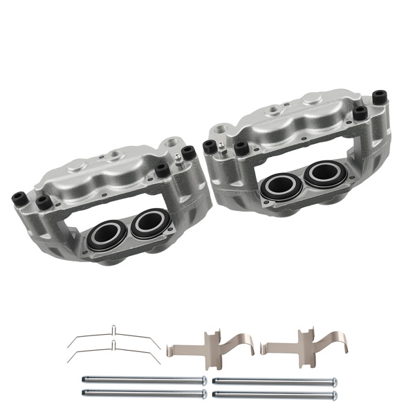 Front Disc Brake Caliper Parts fit for Subaru Impreza WRX 2006-2007 4 Piston view 6