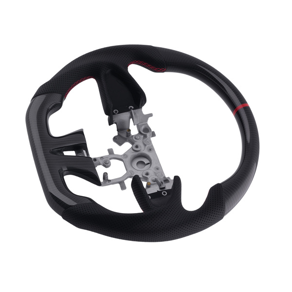 Real Carbon Fiber Steering Wheel fit for INFINITI Q50 2013 2014-2018-5