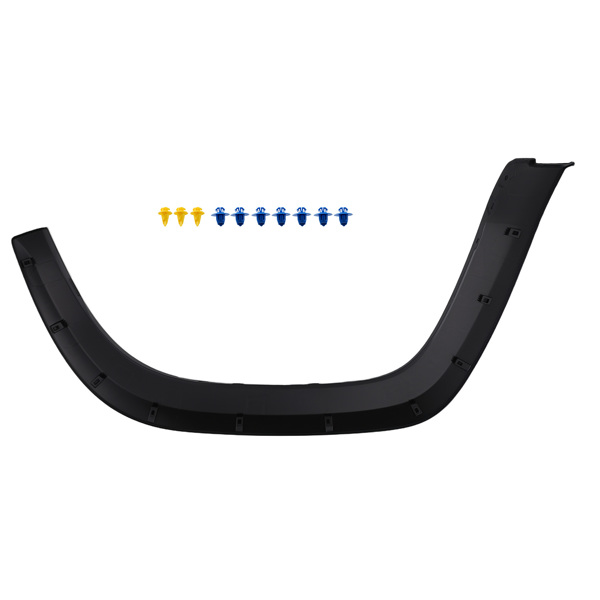 Rear Left Fender Flare Trim fit for Toyota Tacoma 16-21 7587404900 Black Driver Side-6