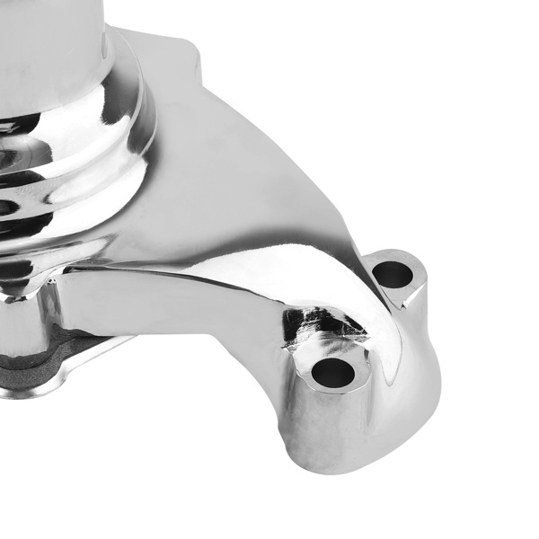 Short Water Pump Assembly fit for Chevrolet 283-350 V8 1955-1972 Chrome Pulley Kit-3