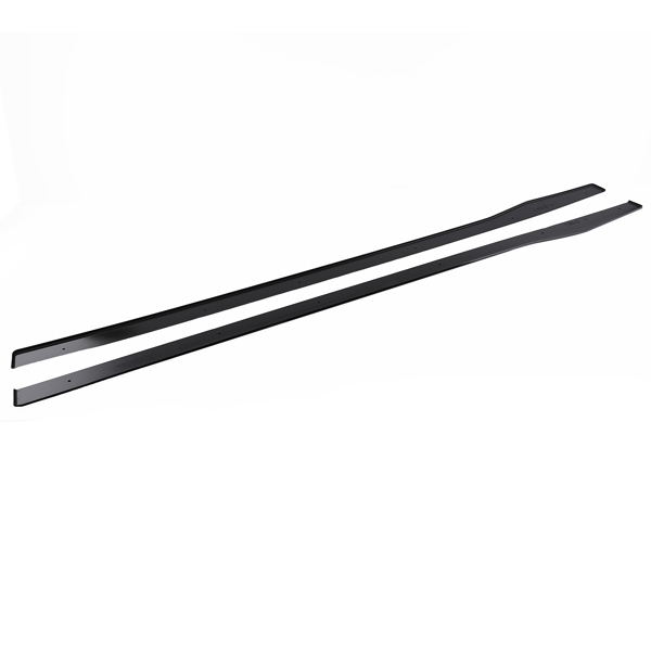 Side Skirts fit for Benz C-Class W205 C205 A205 W204 S204 2015-21 Black ABS  Plastic-3