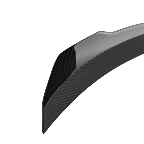 Rear Trunk Spoiler Wing fit for Audi A4 S4 B9 17-2024 Carbon Fiber fit for 4 Door Sedan-1