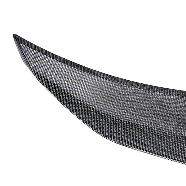 Trunk Spoiler Wing Lip fit for Infiniti Q50 2014-2024 PSM Style ABS Plastic Black-1