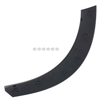 Driver Rear Fender Flare Trim fit for Nissan Rogue 2021-2023 788616RR0A Black