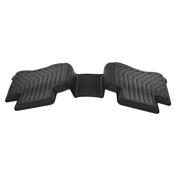 All-Weather TPE Floor Liners fit for Mercedes-Benz GLC300/GLC43 2016-2022 Black-4