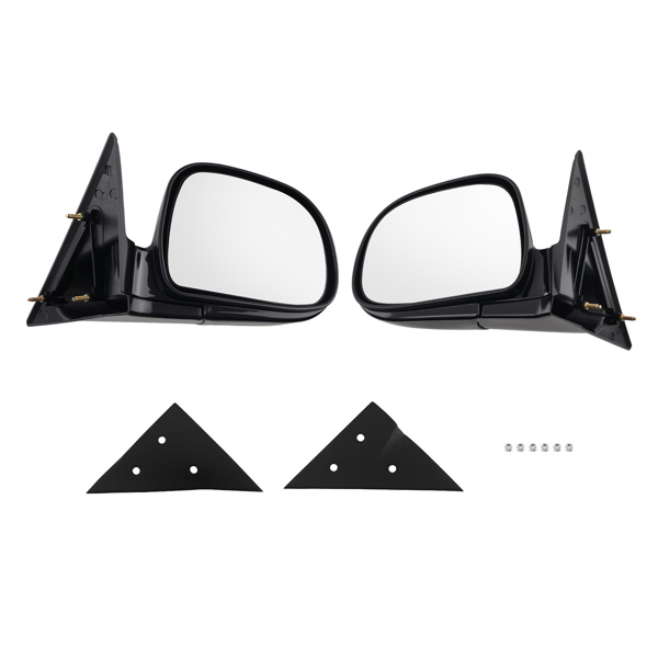 Left Right Side Mirror fit for GMC Jimmy/Sonoma 94-98 Manual Front Black-6