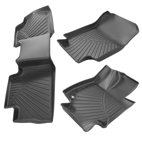 3D All Weather TPE Floor Mats fit for Toyota RAV4 Hybrid Only 2019-2024 Rubber-6