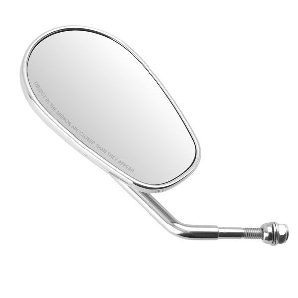 Aluminum Chrome Mirrors fit for Harley Davidson Iron 883 XL883N 2009-2016 8mm-1