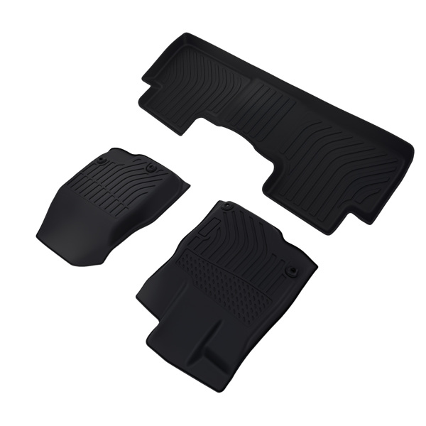 Floor Mats Liner fit for Acura RDX 2019-2025 TPE Rubber Heavy Duty All-Weather-6