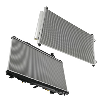 Aluminum Coolant Radiator Set fit for Honda CR-V 2.4L 2007-2009 DPI 13031