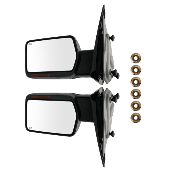Side Mirror fit for Ford F-150 Lariat STX 2009-2010 Power Heated 9L3Z17682CB-6