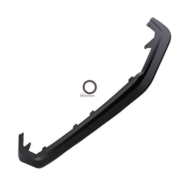 3PC Front Chin Guard fit for Honda Civic 2022-25 All Models RS Style Matte Black Kit-6
