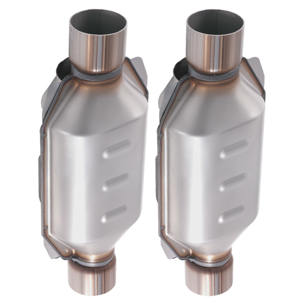 2.5" Universal Catalytic Converter Stainless Steel 70318 EPA 14'' Length-6