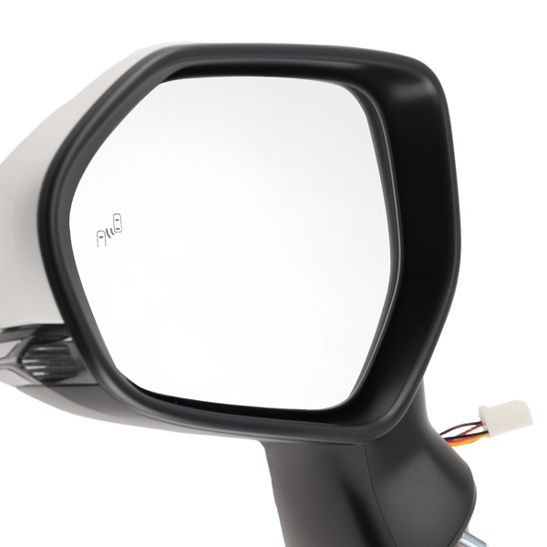 Heated Side Mirror BSM fit for Toyota Camry XSE/TRD 2018-2020 TO1320368 White-4
