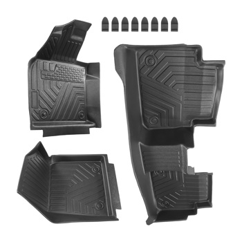 Floor Mats Liners Black TPE All Weather fit for Toyota Camry 2018-2022 2023 New