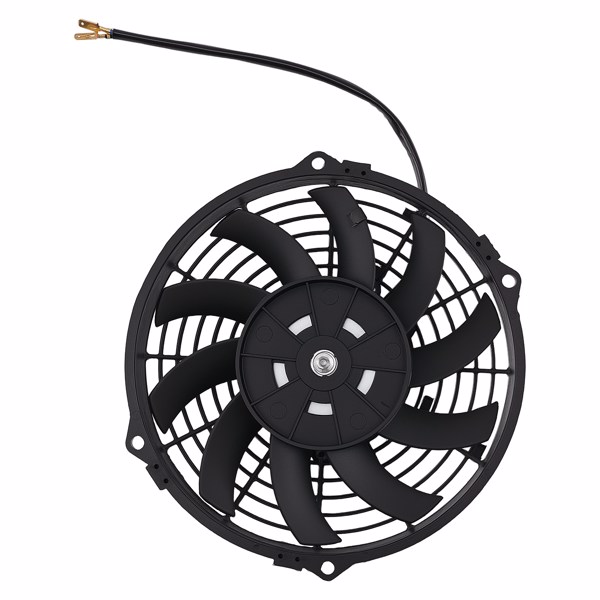 80W Universal Radiator Cooling Fan 9 IN 12V Electric Performance Assembly-1
