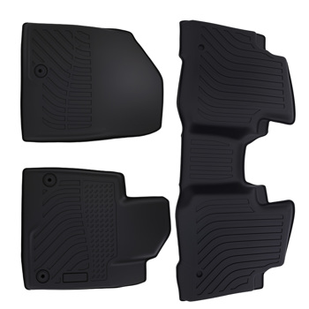 All Weather Black Floor Mats fit for Hyundai Santa Fe Sport 2013-2018 TPE Waterproof