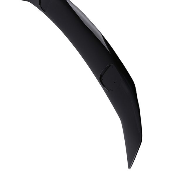 Custom Fit Trunk Wing Spoiler Black ABS fit for Sedan Cars Easy Installation Design-5