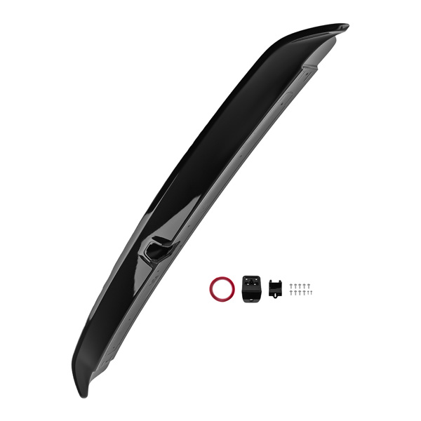 ABS Plastic Wing Mount fit for Dodge Challenger 08-23 Black Upper Trunk Spoiler-6
