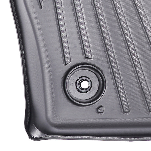 2nd Row Floor Liners+Rear Floor Mat Kit fit for Ford Edge 2015-2025 Rubber TPE-4