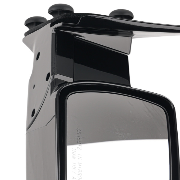 Manual Right Door Mirror fit for Chevy C1500 1988-00 GM1321123 Non-Heated Black-2