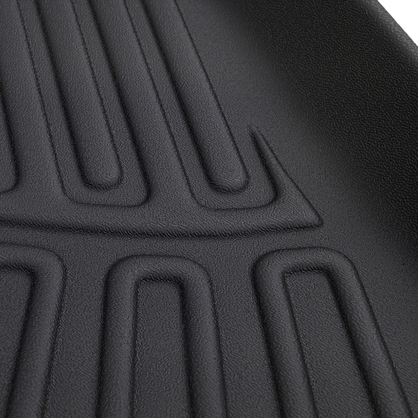 3Pcs Floor Mats fit for Toyota Highlander 2014-2019 Black TPE Car Carpet All Weather-3