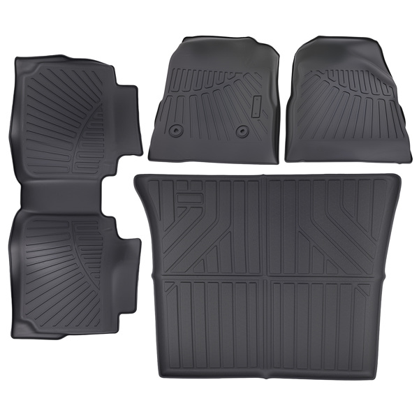 Car Floor Mats Liner fit for Chevrolet Equinox GMC Terrain 2010-2017 TPE Rubber-6