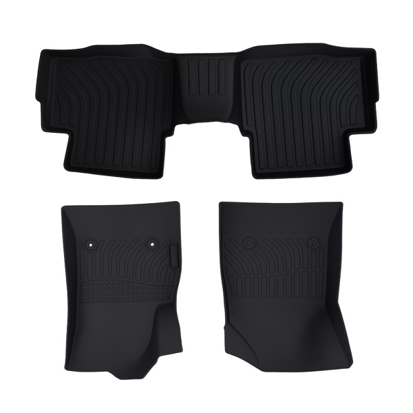 Carpet Floor Mats fit for Chevrolet Cruze 2016-2019 TPE Waterproof Floor Liners-3