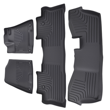3 Row Floor Mats Liner fit for Honda Pilot 8 Passenger 16-22 All-Weather Car Carpet