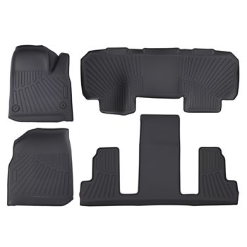 Carpet Floor Mats fit for Buick Enclave 2018-2024 TPE Anti-Slip Floor Liners
