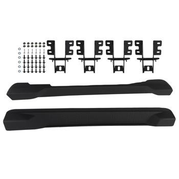 Non-Slip Side Step Running Board fit for 07-18 Jeep Wrangler JK 2Door ABS Heavy Duty