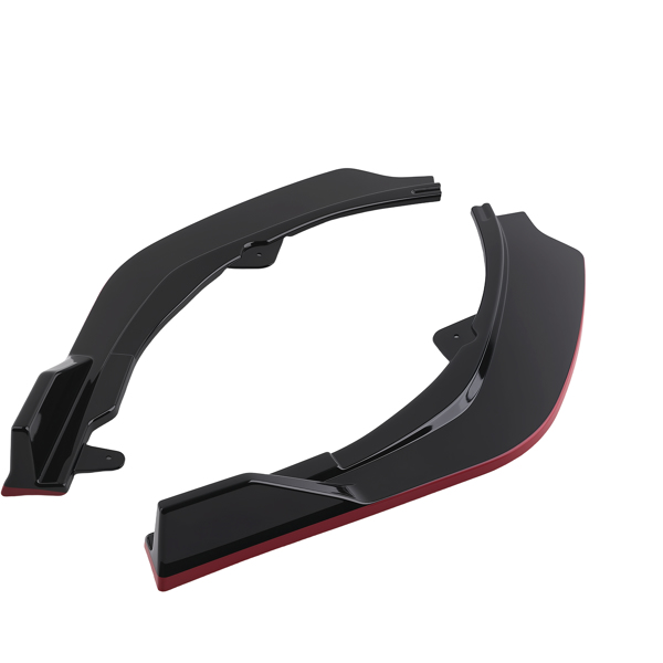 Bumper Front Lip Spoiler fit for Toyota Camry SE XSE 2021-2024 Black Red Sport-5