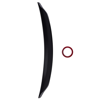Black Rear Mount Wing fit for Mitsubishi Lancer Evo 10 2008-2016 Trunk Spoiler