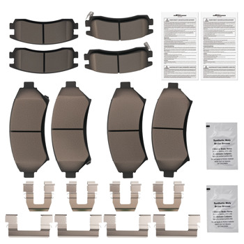 Front&Rear Ceramic Brake Pads fit for Buick Park Avenue 1997-2005 Regal 1997-2004