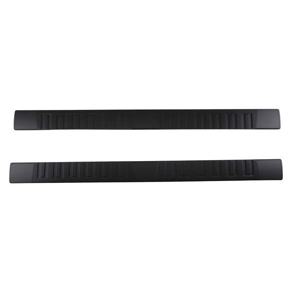 Non-Slip Side Step Running Board  fit for Ford F-150 Super Crew Cab 2015-2025 Black-1