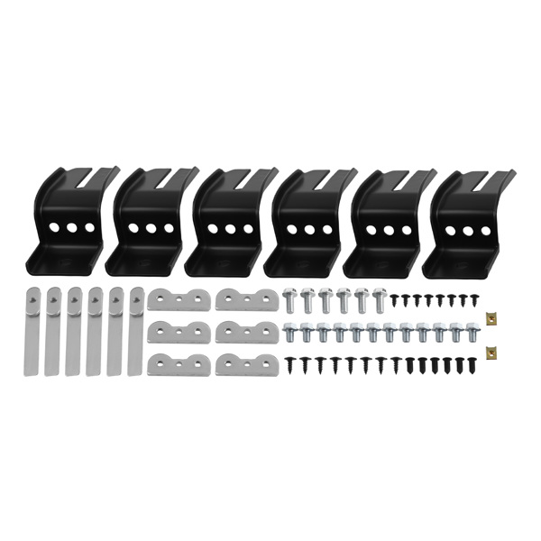 Black Running Board Nerf Bars fit for Ford Explorer 20-2026 Non-Slip Protection-3