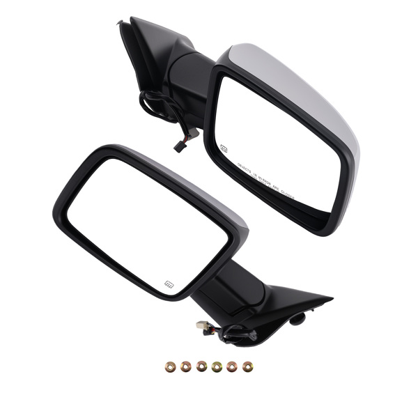 Heated Side Mirror Pair fit for Dodge Ram 1500 2009-2018 55372070AJ Left Right-6