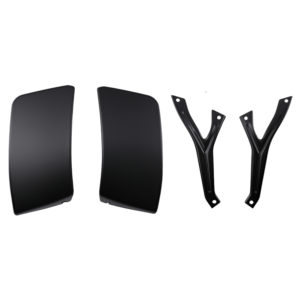 Rear Bumper Assembly fits fit for RAM 1500 2009-2018 Black Steel Screw-On Bolt-On-2