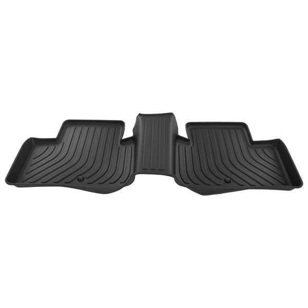All-Weather Black TPE Carpet Floor Mats fit for INFINITI QX50 2019-2025 Waterproof-4