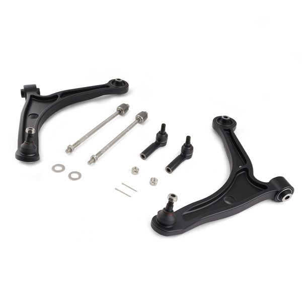Front Suspension Lower Control Arms Tie Rods fit for Honda Ridgeline 2006-2014 3.5L-6