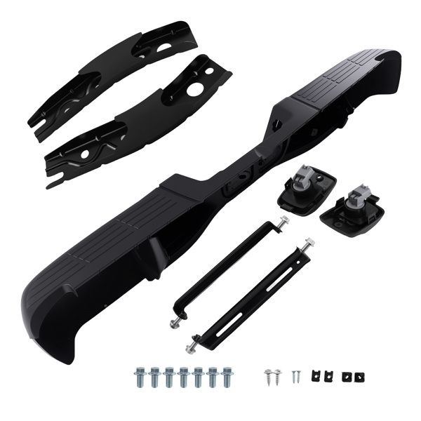 Rear Bumper Black fit for Toyota Tundra 00-06 525910C010 Steel Plastic-6